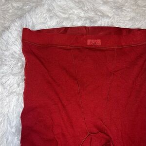Skims Boxer Biker Shorts size Large Red